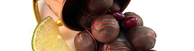 Cranberry Mule Truffles